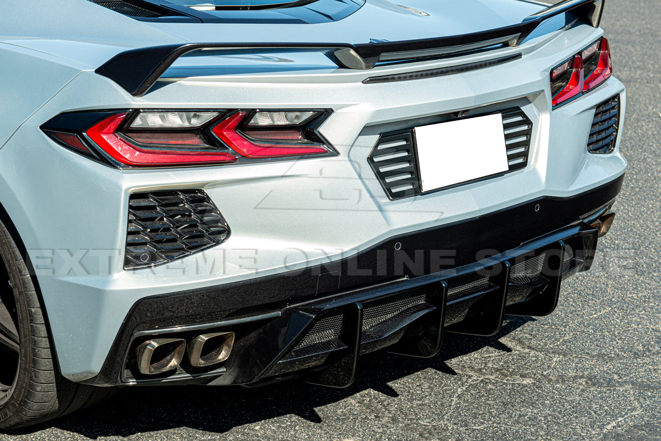 Chevrolet Corvette C8 Z51 Add-On Rear Diffuser Fin