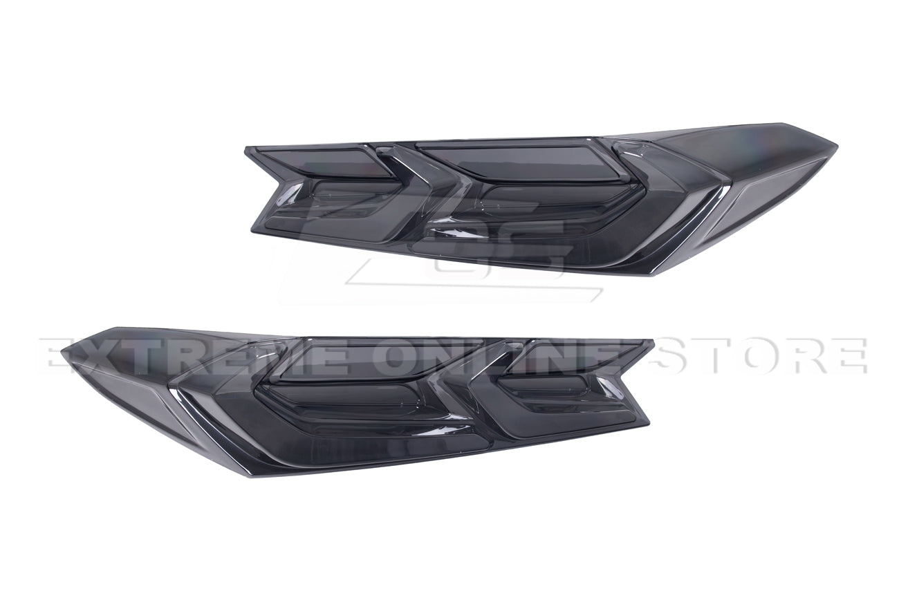 Chevrolet Corvette C8 Dark Tinted Rear Light Cover