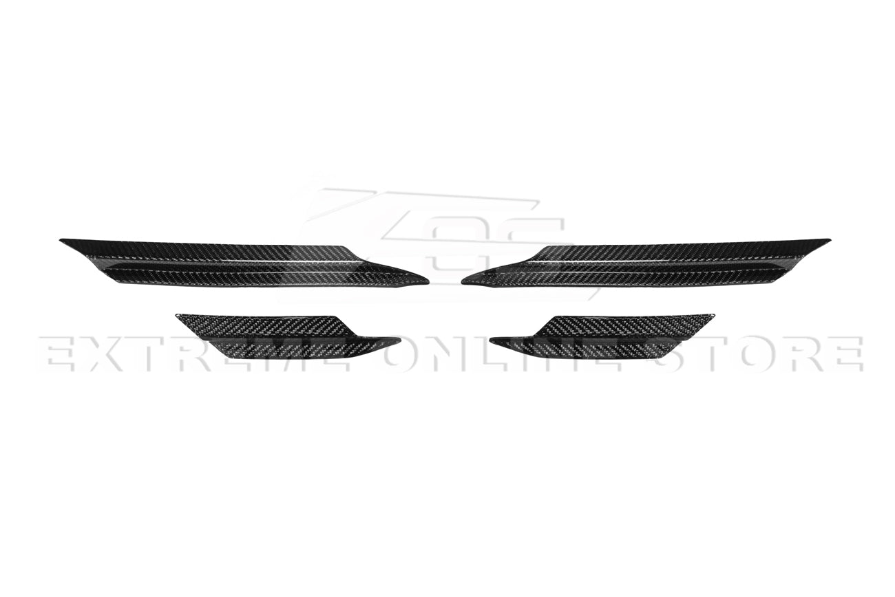 Corvette C8 Carbon Fiber Side Canards Dive Plane