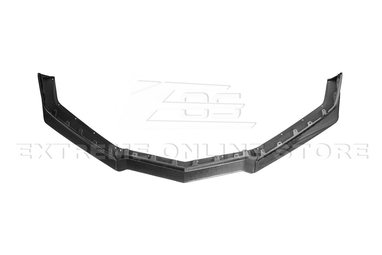 Corvette C8 Z06 Carbon Fiber 3 Pieces Front Lip Splitter