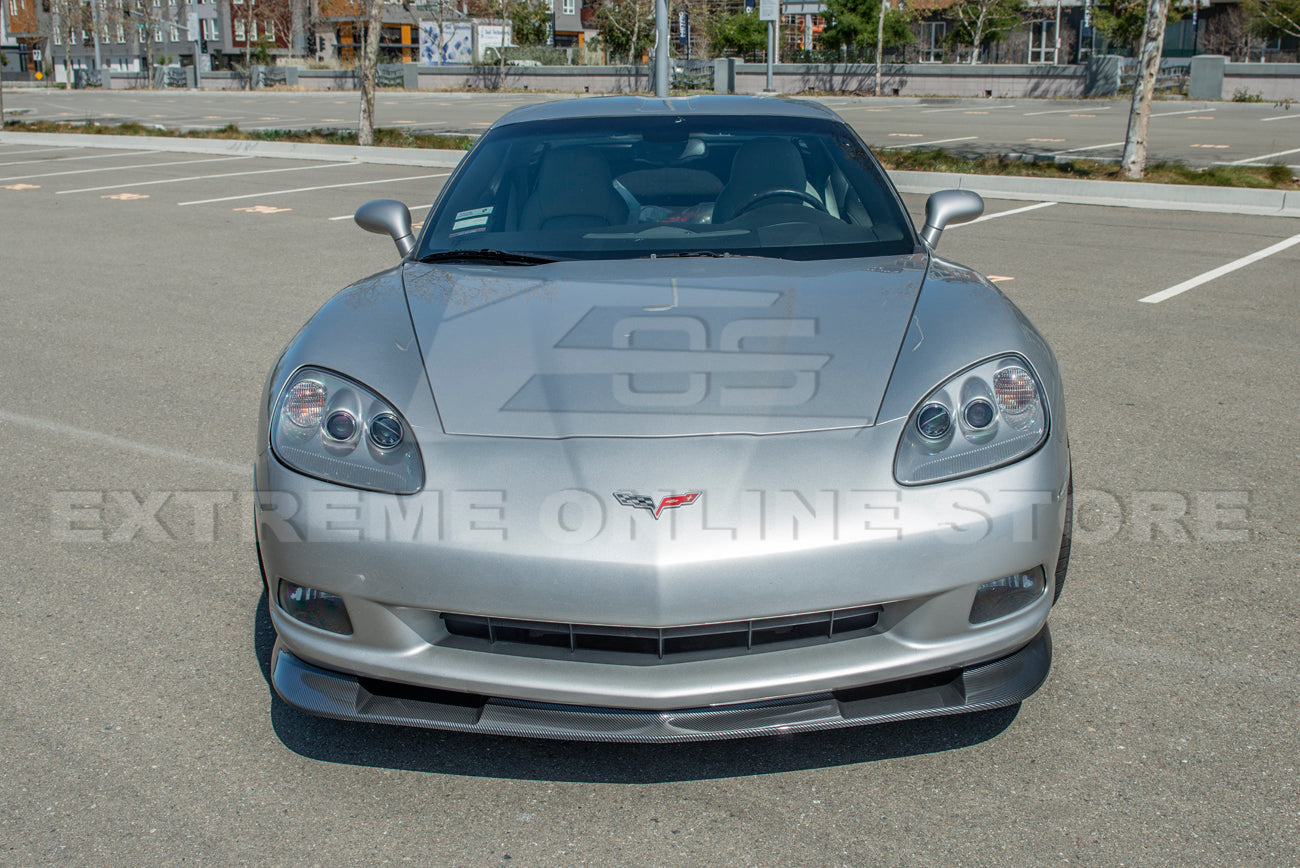 Corvette C6 Base Extended Front Splitter Lip | ZR1 Conversion Package