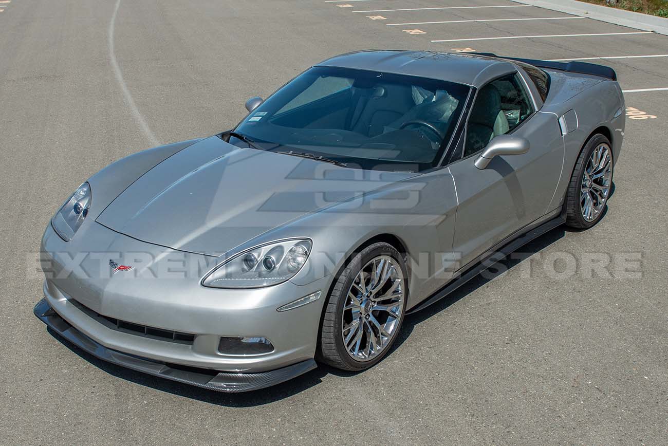 Corvette C6 Base Extended Front Splitter Lip | ZR1 Conversion Package