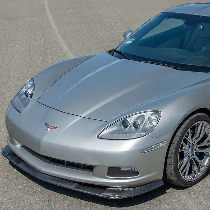 Corvette C6 Base Extended Front Splitter Lip | ZR1 Conversion Package