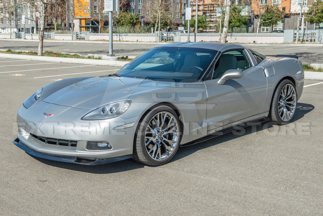 Corvette C6 Base Model ZR1 Conversion Front Splitter Lip