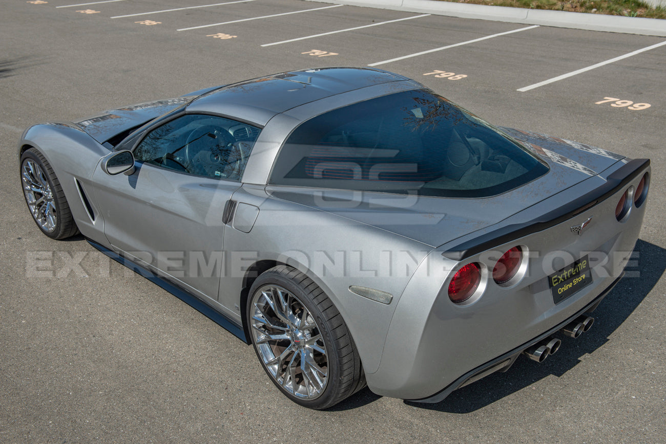 Corvette C6 Base | ZR1 Conversion Front Splitter Lip & Side Skirts Rocker Panels