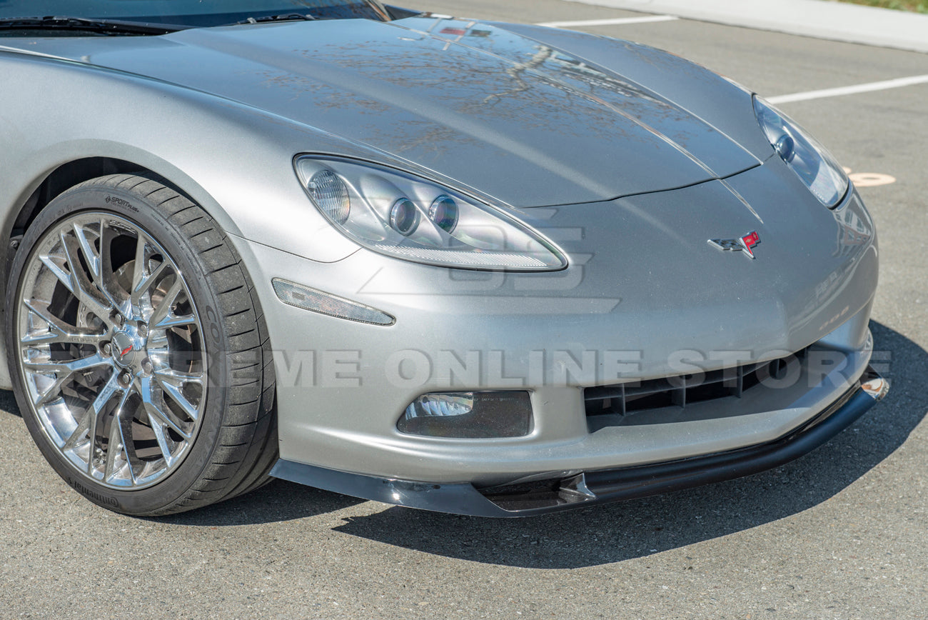 Corvette C6 Base Model ZR1 Conversion Front Splitter Lip