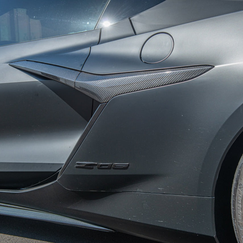 Corvette C8 Z06 Carbon Fiber Door Scoop