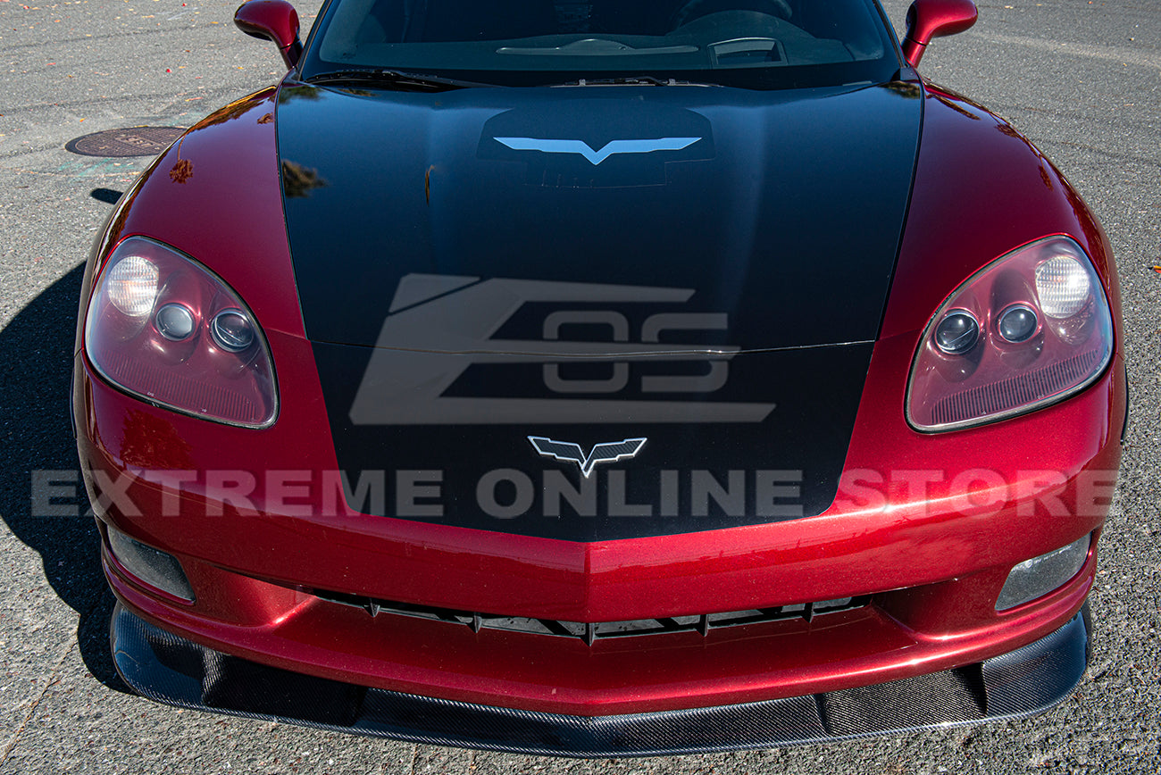 Corvette C6 Base Extended Front Splitter Lip | ZR1 Conversion Package