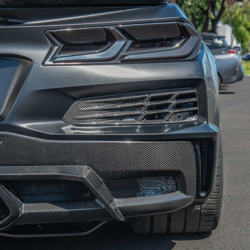 Chevrolet Corvette C8 Z06 Rear Bumper Grille Vent