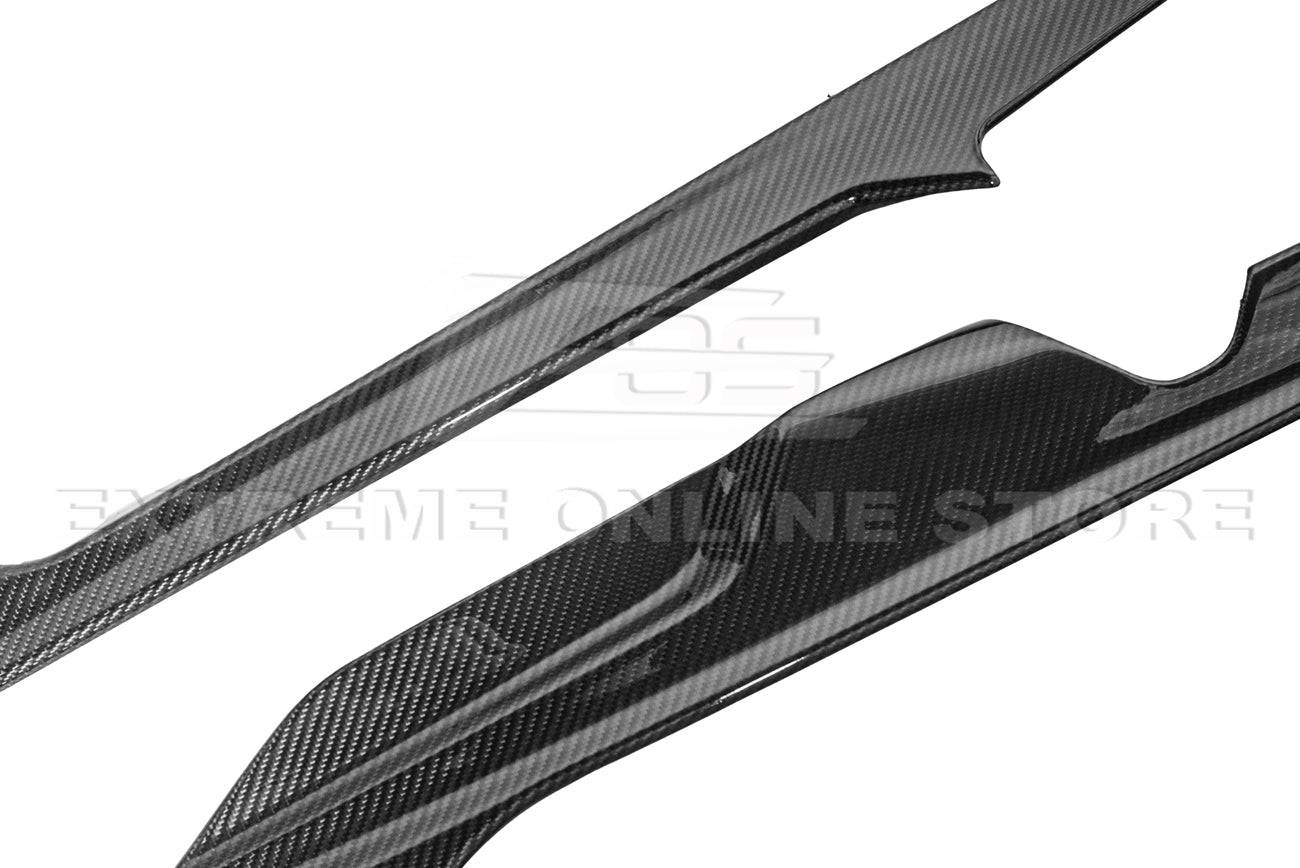 Corvette C8 Carbon Fiber Center Console Side Panel Trim Vent Cover