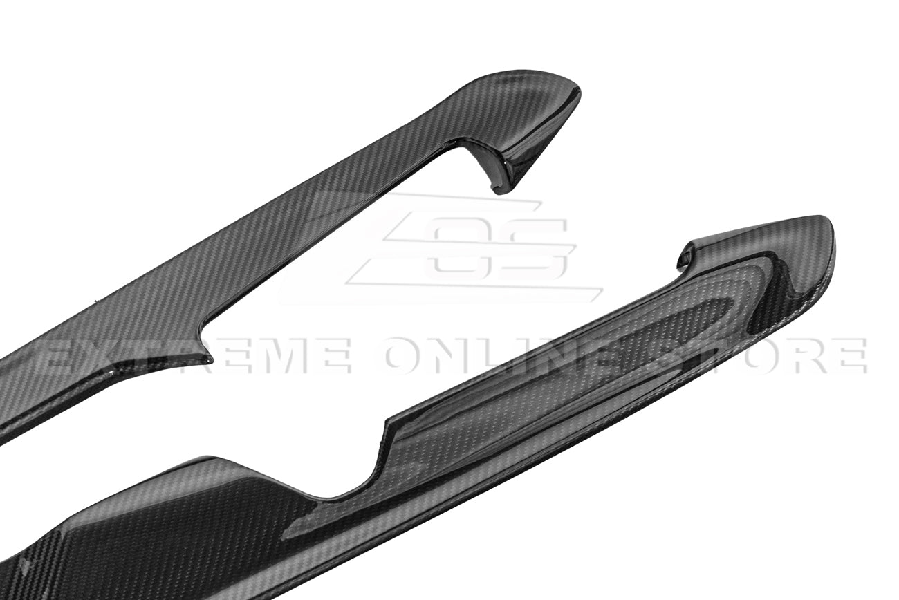 Corvette C8 Carbon Fiber Center Console Side Panel Trim Vent Cover