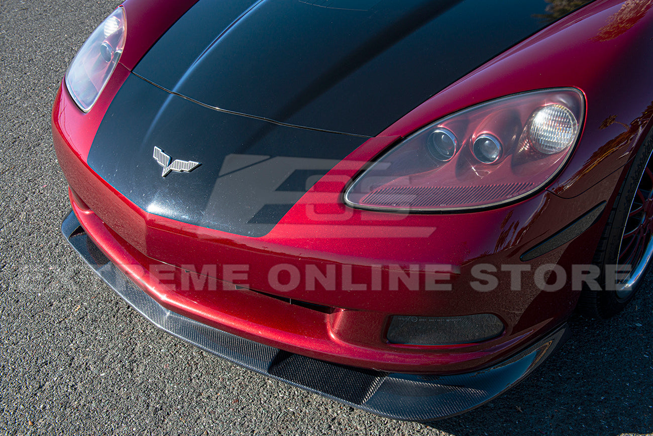 Corvette C6 Base Extended Front Splitter Lip | ZR1 Conversion Package