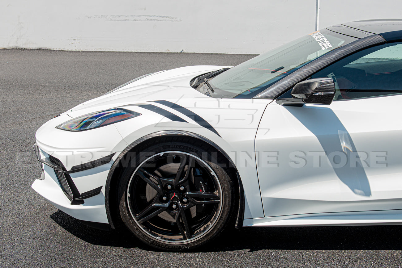 Corvette C8 Carbon Fiber Mirror Covers