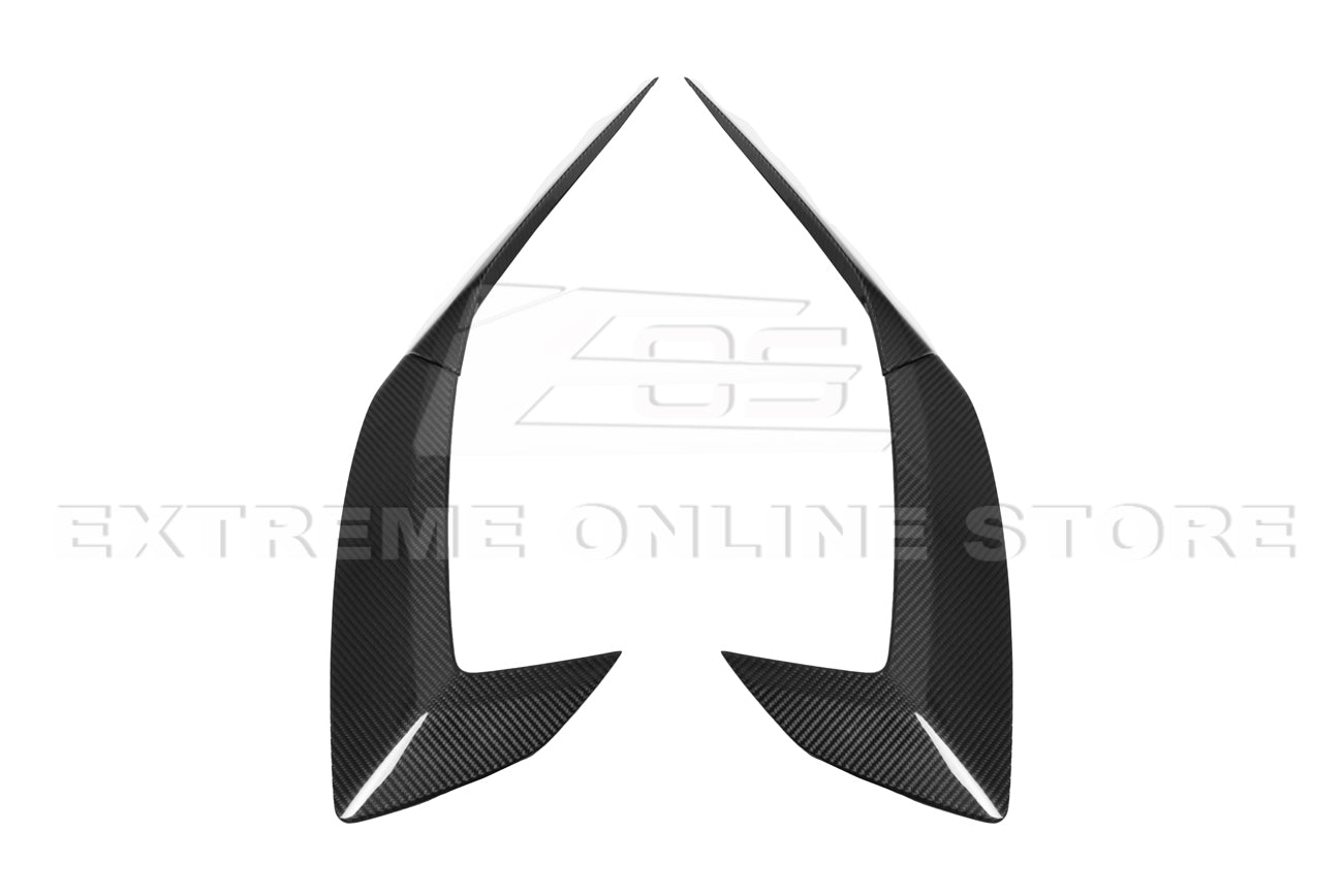 Chevrolet Corvette C8 Carbon Fiber Side Fender Vent Door Garnish