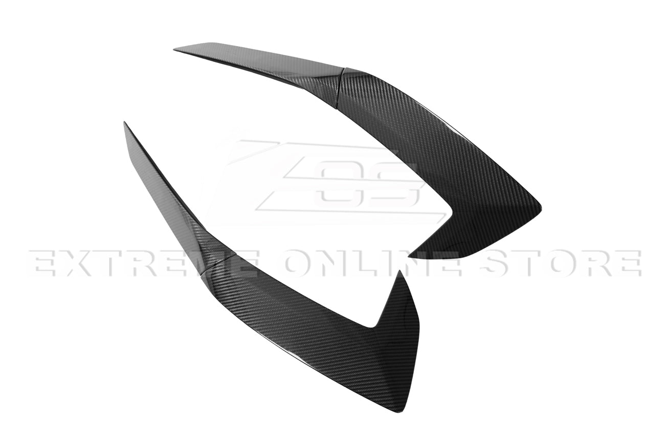 Chevrolet Corvette C8 Carbon Fiber Side Fender Vent Door Garnish