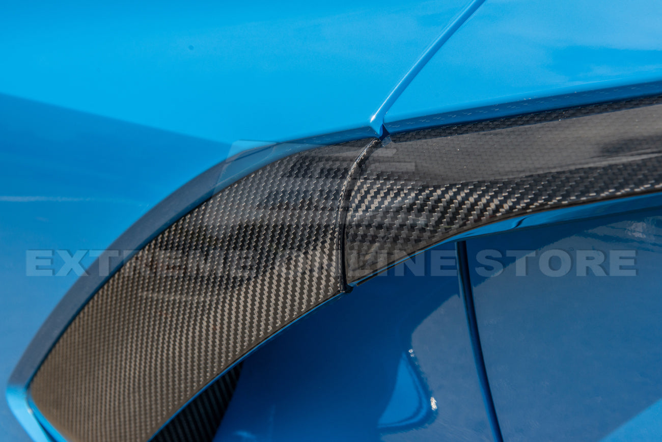 Chevrolet Corvette C8 Carbon Fiber Side Fender Vent Door Garnish