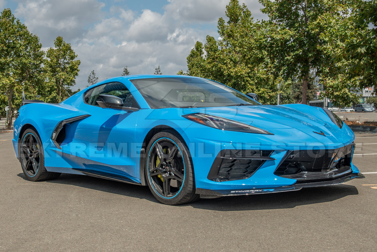 Chevrolet Corvette C8 Carbon Fiber Side Fender Vent Door Garnish