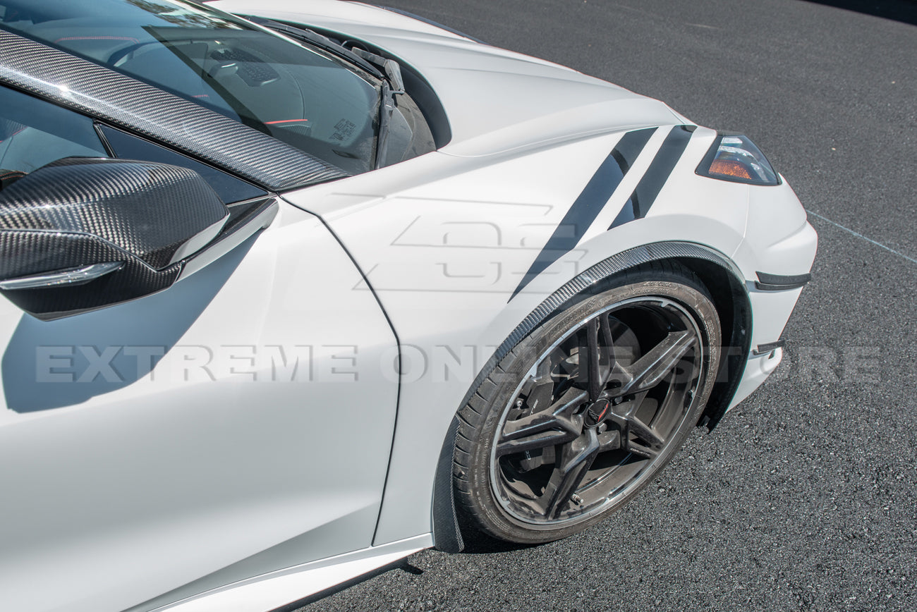 Chevrolet Corvette C8 XL Extended Front Splash Guard Mud Flaps