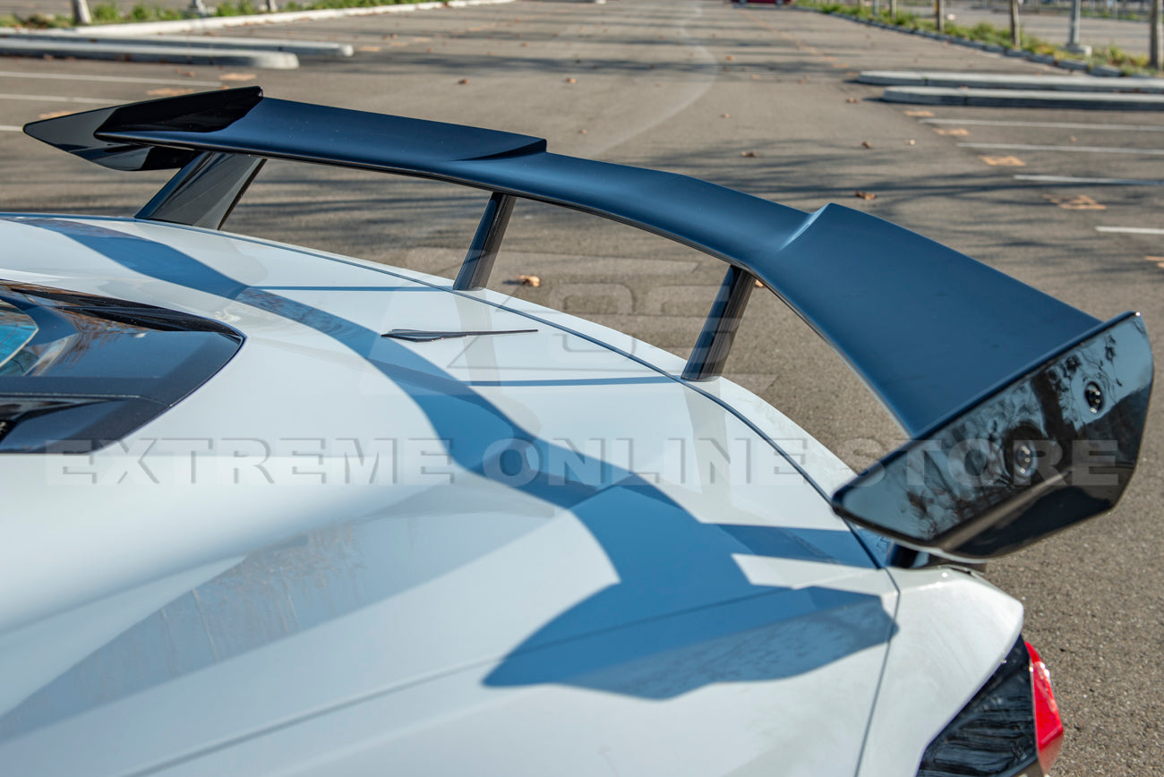 Chevrolet Corvette C8 Extended Rear Trunk Spoiler High Wing