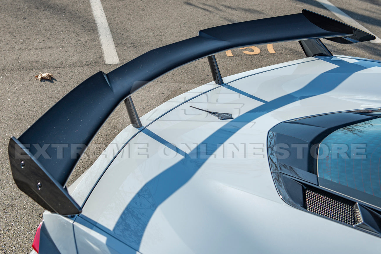 Chevrolet Corvette C8 Extended Rear Trunk Spoiler High Wing