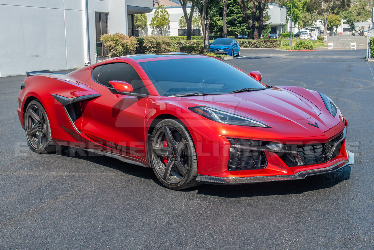 Chevrolet Corvette C8 Z06 Carbon Fiber Side Skirts Panel