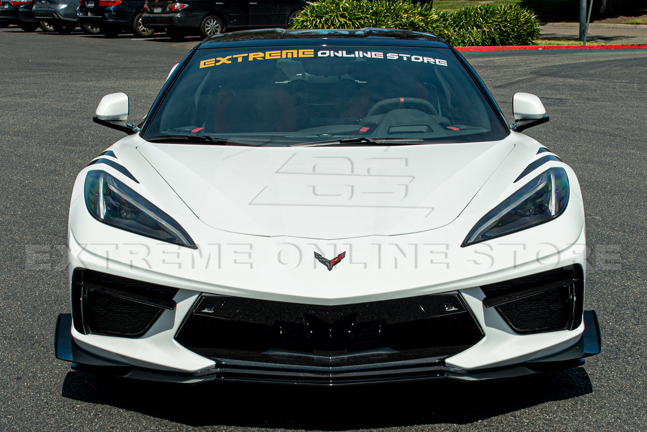 Corvette C8 Z06 Z07 Performance Front Lip & Canards