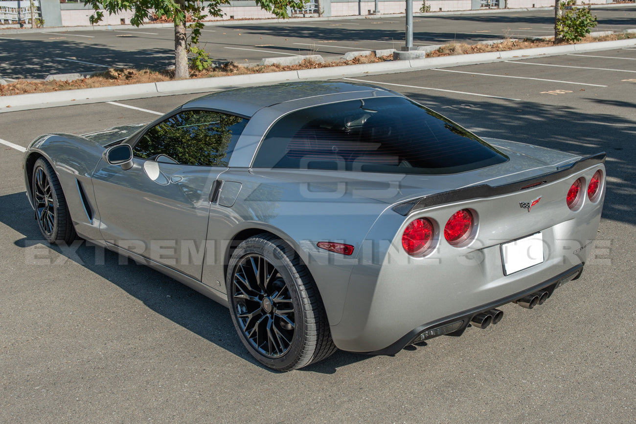 Corvette C6 ZR1 Extended Rear Trunk Spoiler