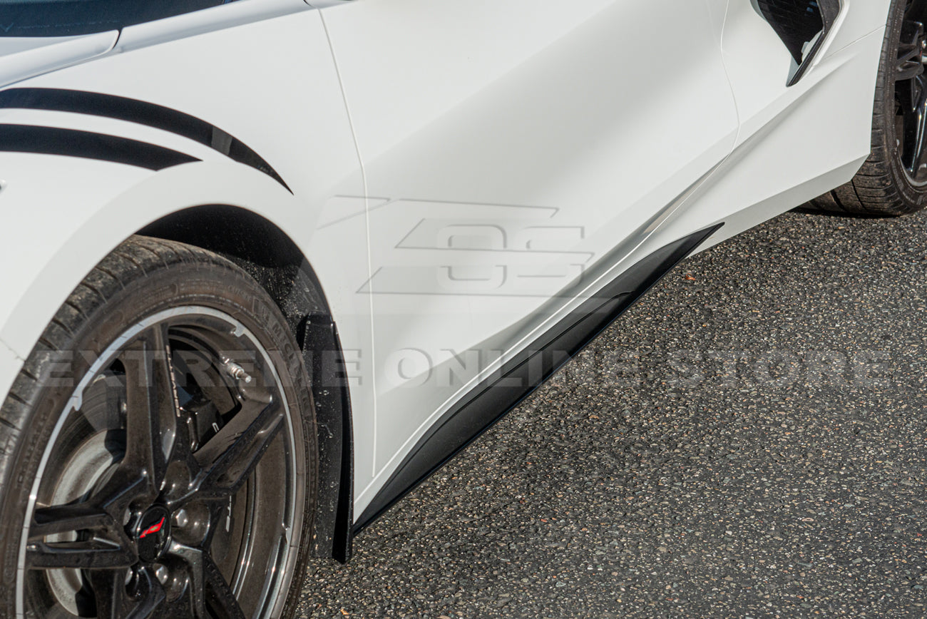 Corvette C8 Z51 Add On Side Skirts Rocker Panels