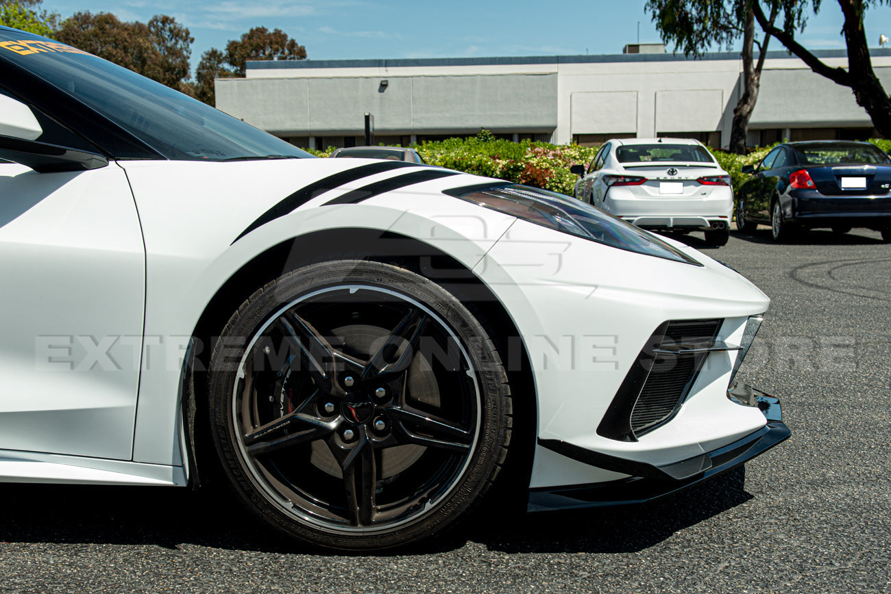 Corvette C8 Z06 Z07 Performance Front Lip & Canards