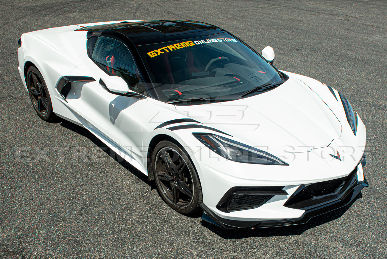 Corvette C8 Z06 Z07 Performance Front Lip & Canards