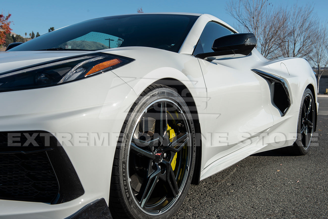 Chevrolet Corvette C8 XL Extended Front Splash Guard Mud Flaps