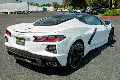 Chevrolet Corvette C8 Carbon Fiber Rear Grill Trim Cover