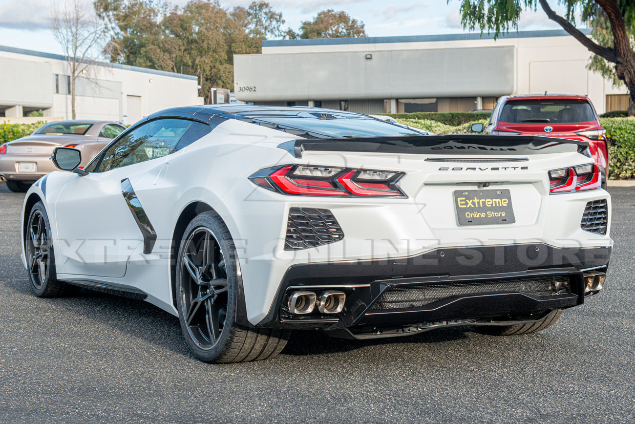 Corvette C8 Z51 Low Profile Rear Trunk Lid Wing Spoiler