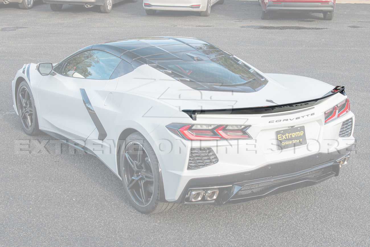 Corvette C8 Z51 Low Profile Rear Trunk Lid Wing Spoiler