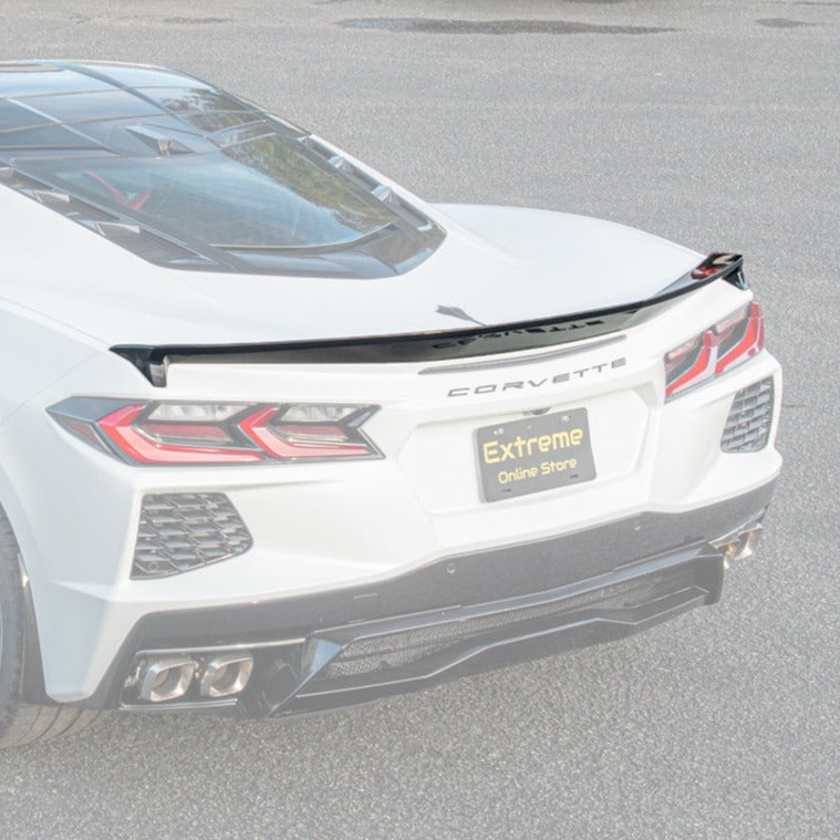 Corvette C8 Z51 Low Profile Rear Trunk Lid Wing Spoiler