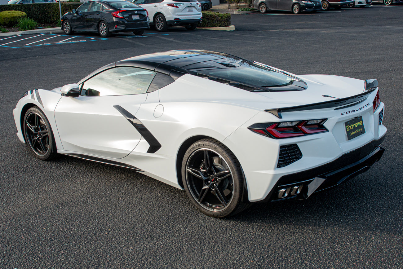 Corvette C8 Z51 Add On Side Skirts Rocker Panels