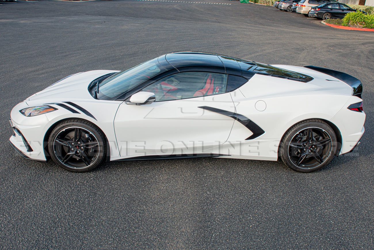 Corvette C8 Z51 Add On Side Skirts Rocker Panels