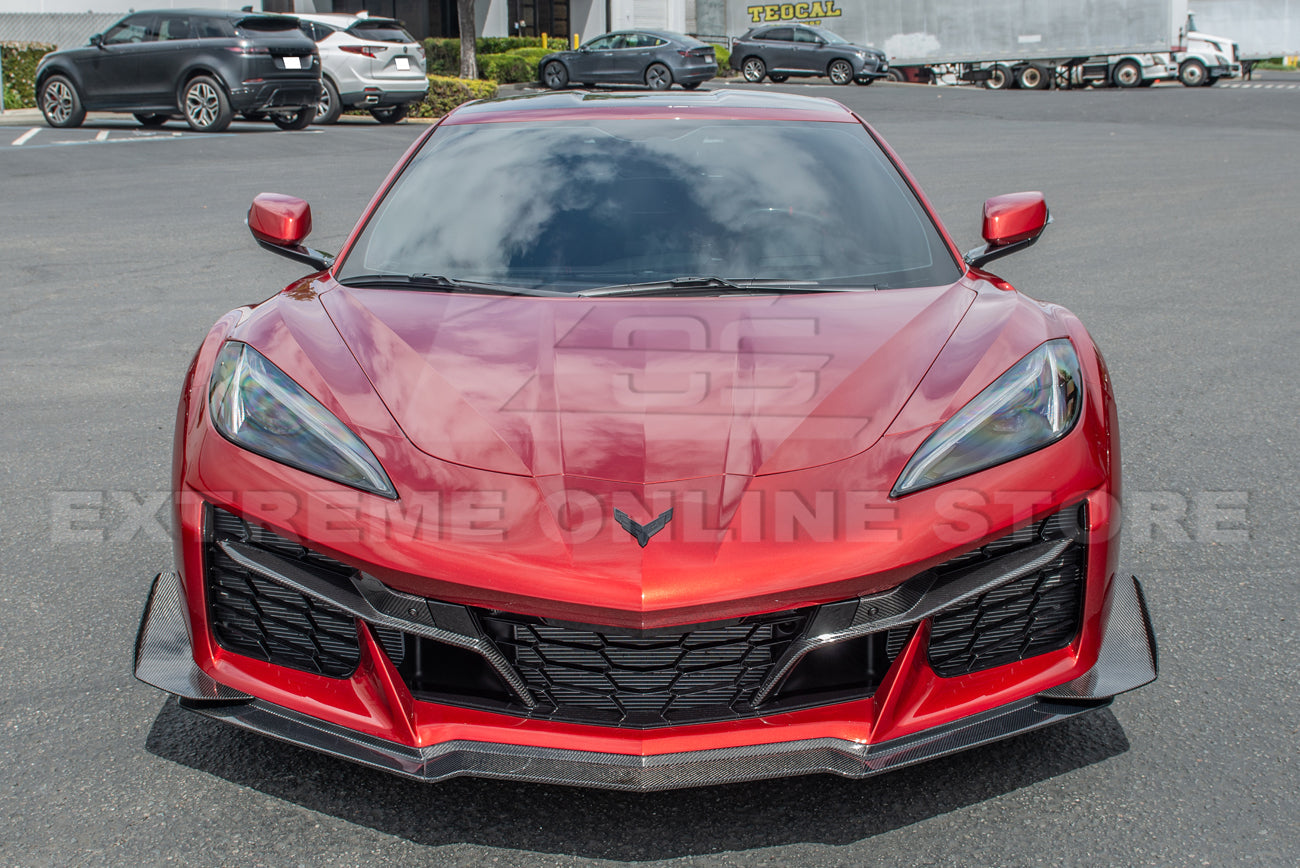 Chevrolet Corvette C8 Z06 / E-Ray Front Side Canards