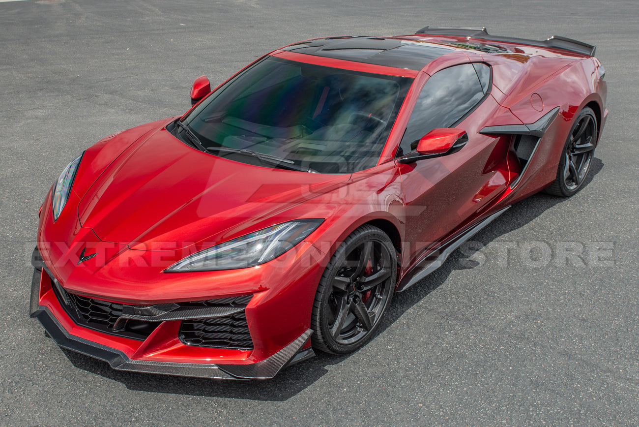 Chevrolet Corvette C8 Z06 / E-Ray Front Side Canards