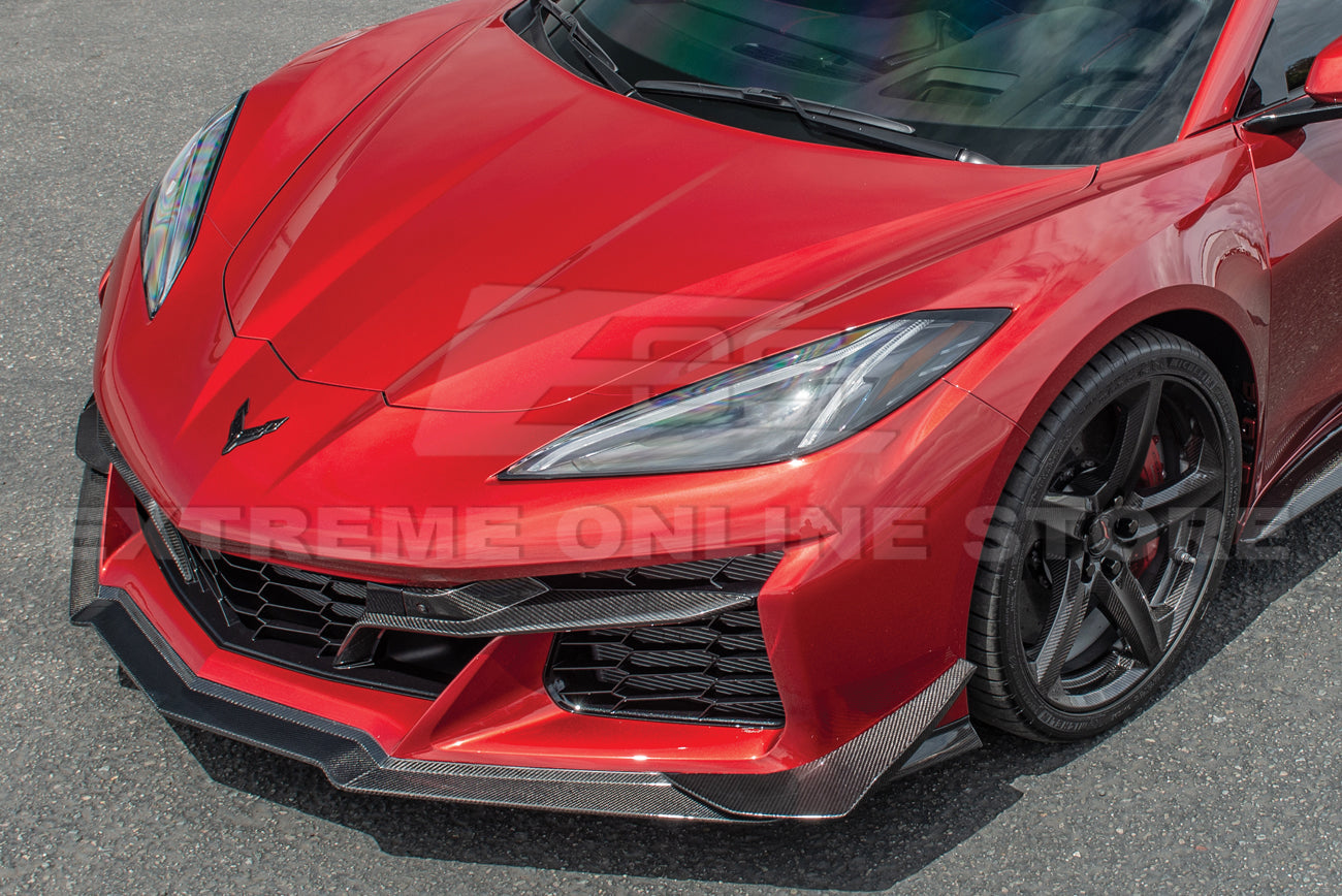 Chevrolet Corvette C8 Z06 / E-Ray Front Side Canards