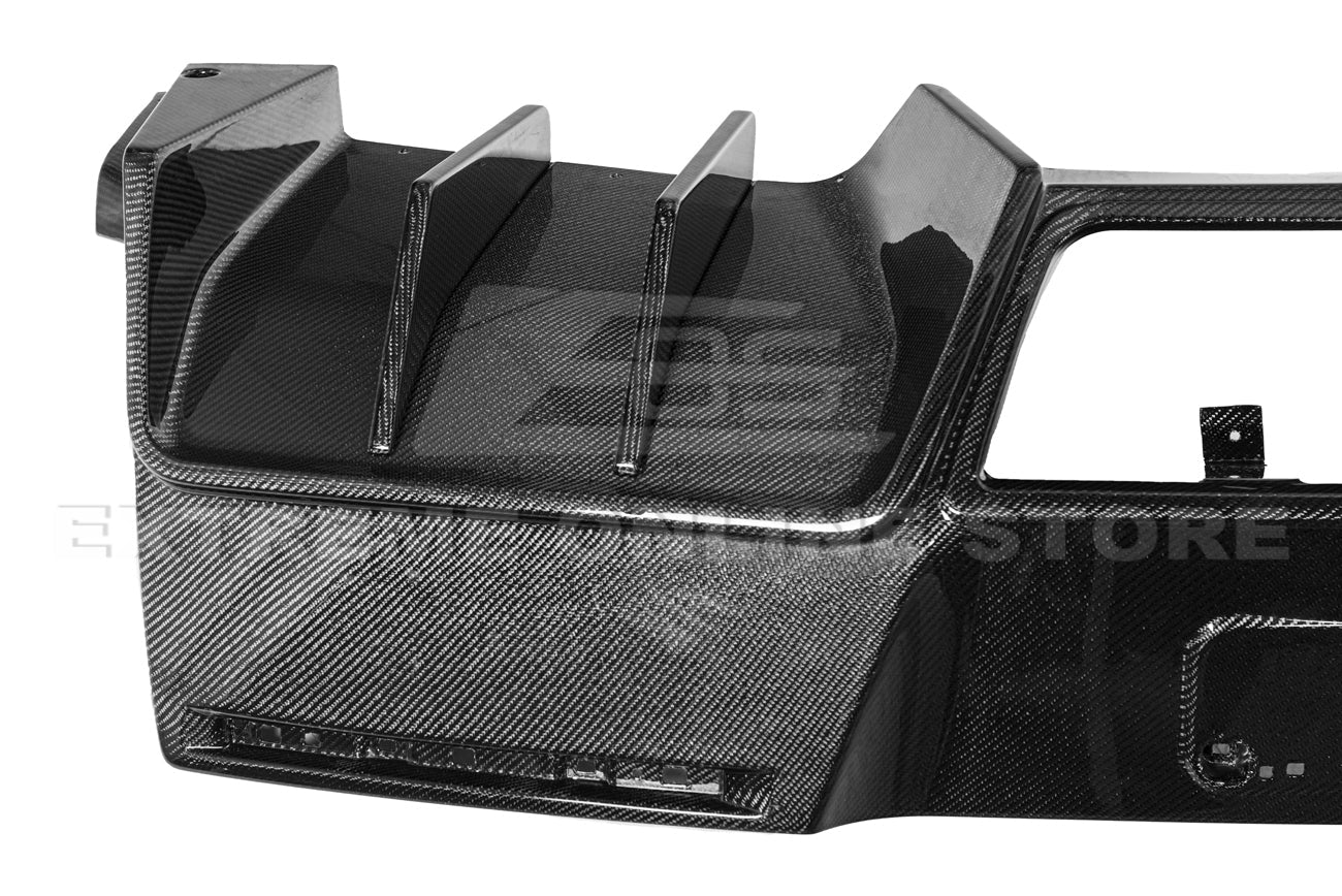 Corvette C7 GM Factory Package Carbon Fiber Rear Bumper Diffuser