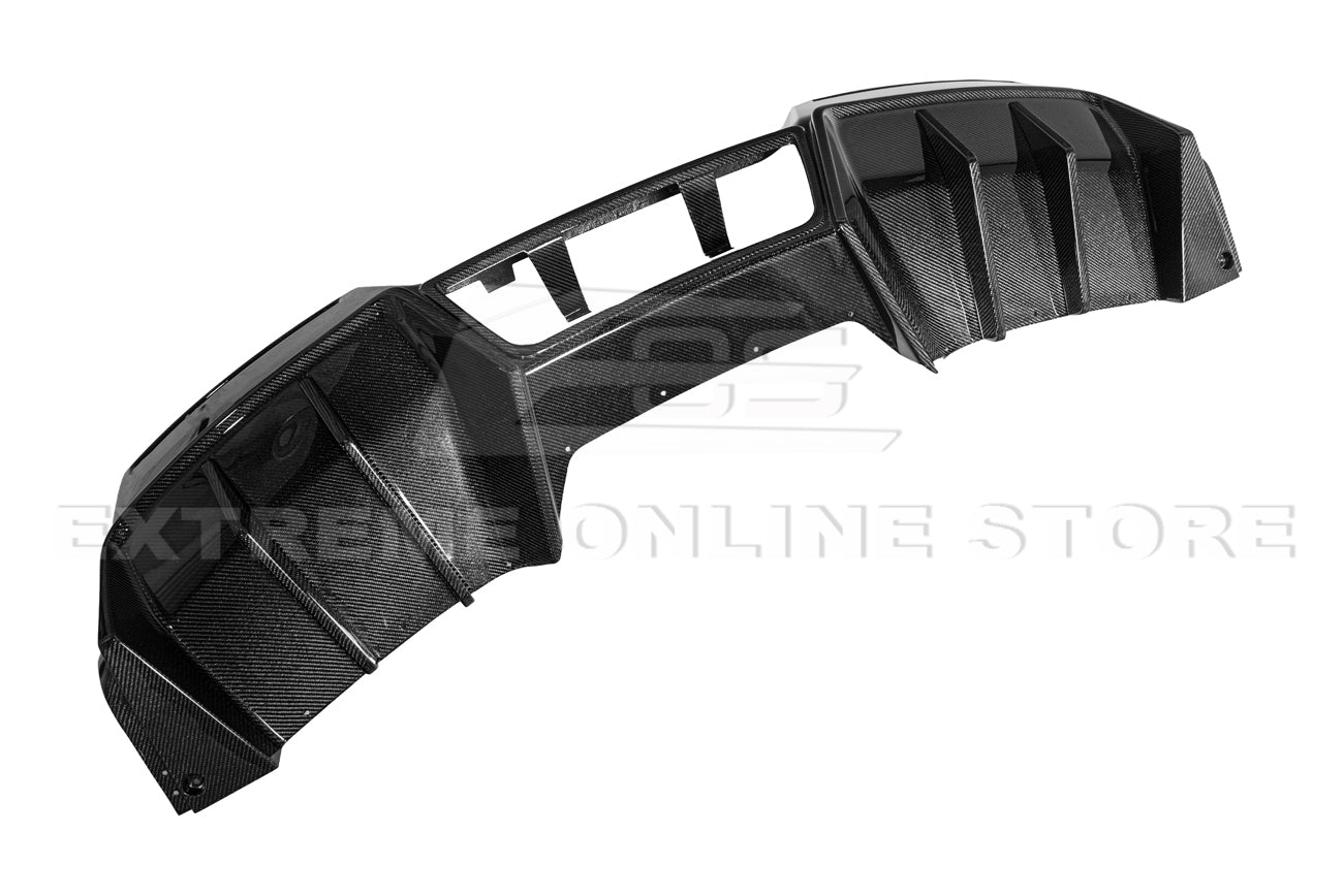 Corvette C7 GM Factory Package Carbon Fiber Rear Bumper Diffuser