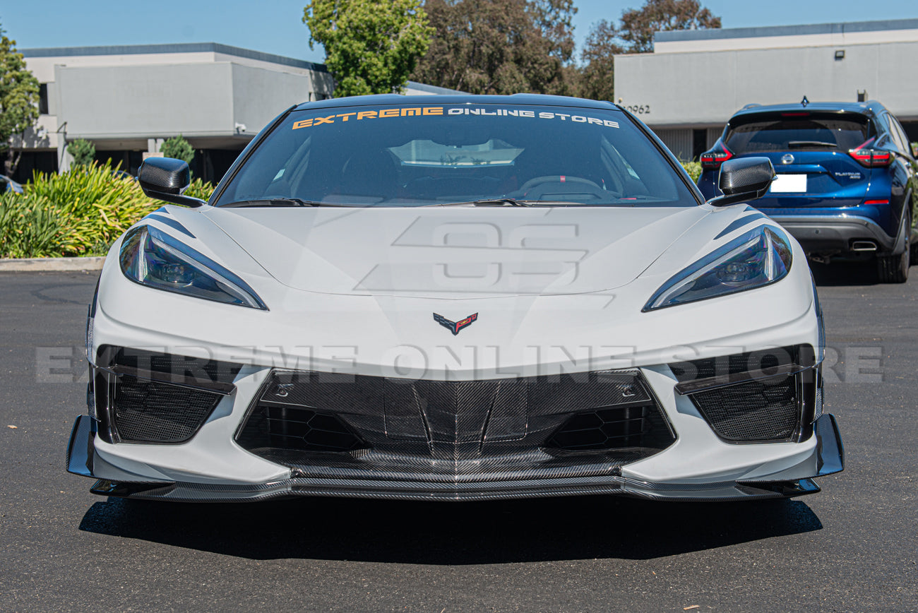 Corvette C8 Z06 Z07 Performance Front Lip & Canards