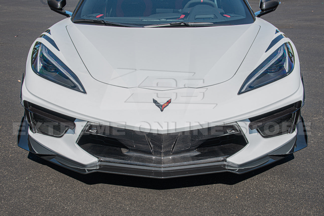 Corvette C8 Z06 Z07 Performance Front Lip & Canards