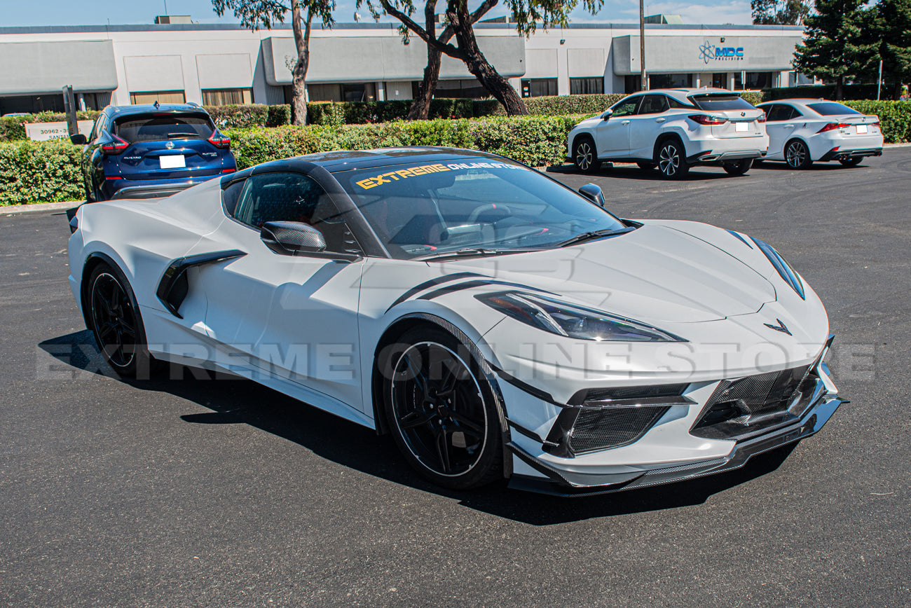 Corvette C8 Z06 Z07 Performance Front Lip & Canards