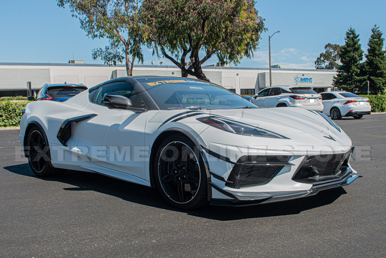 Corvette C8 Z06 Z07 Performance Front Lip & Canards