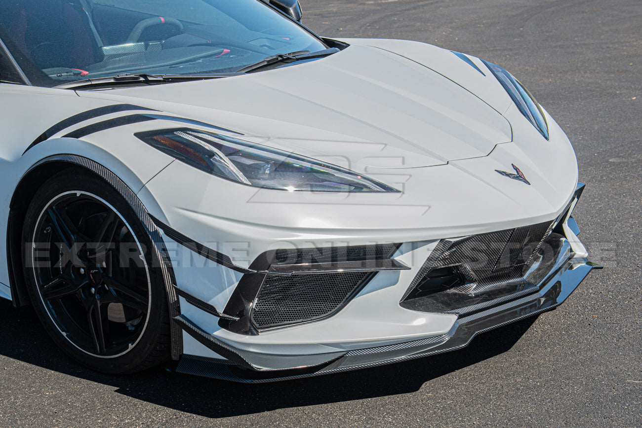 Corvette C8 Z06 Z07 Performance Front Lip & Canards