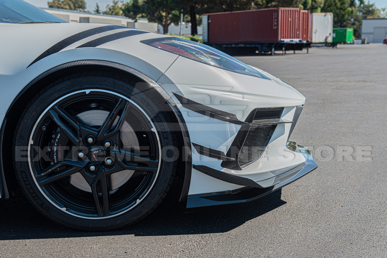 Corvette C8 Z06 Z07 Performance Front Lip & Canards