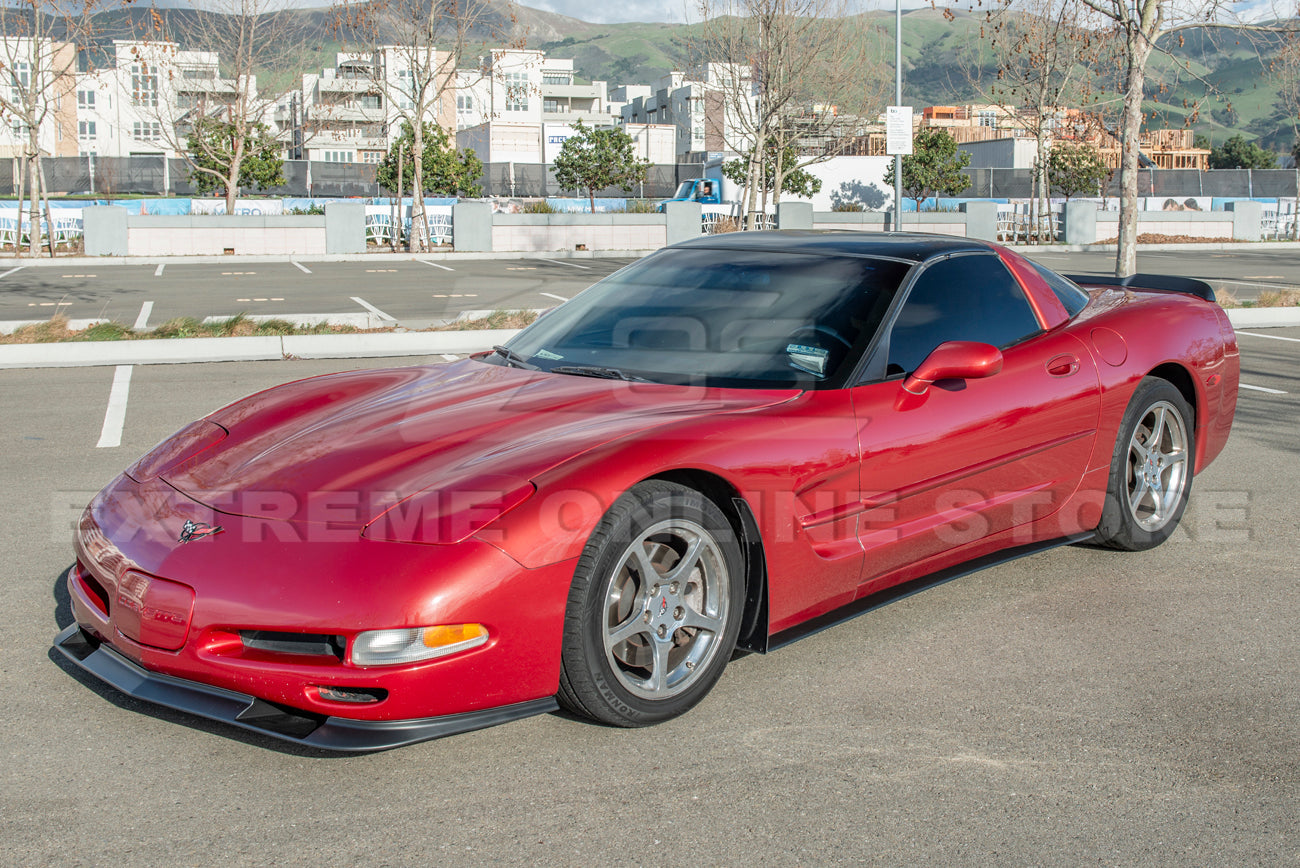 Chevrolet Corvette C5 Carbon Fiber Front Splitter & Side Skirts