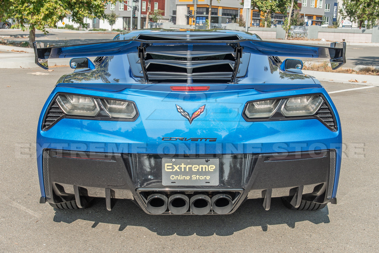 Corvette C7 Coupe Rear Window Louver Cover